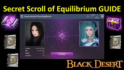 bdo scroll of equilibrium 2024|How to Utilize your Secret Scroll of Equilibrium : r  .